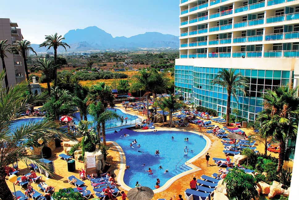all inclusive benidorm package holiday hotel flamingo oasis