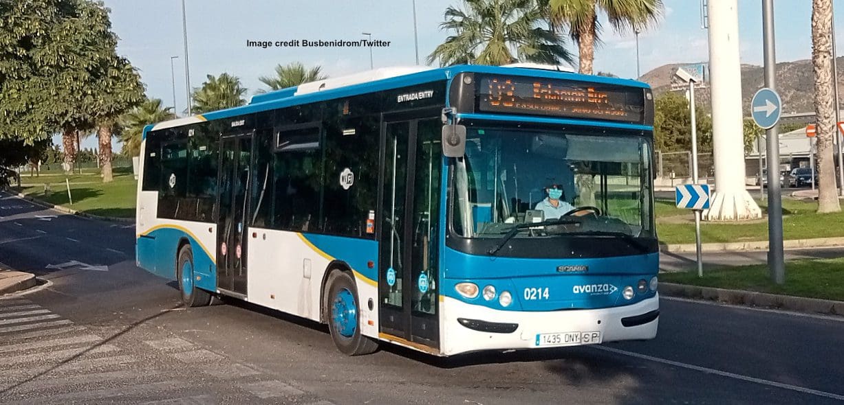 Board a Benidorm bus and save a great deal on holiday transport costs