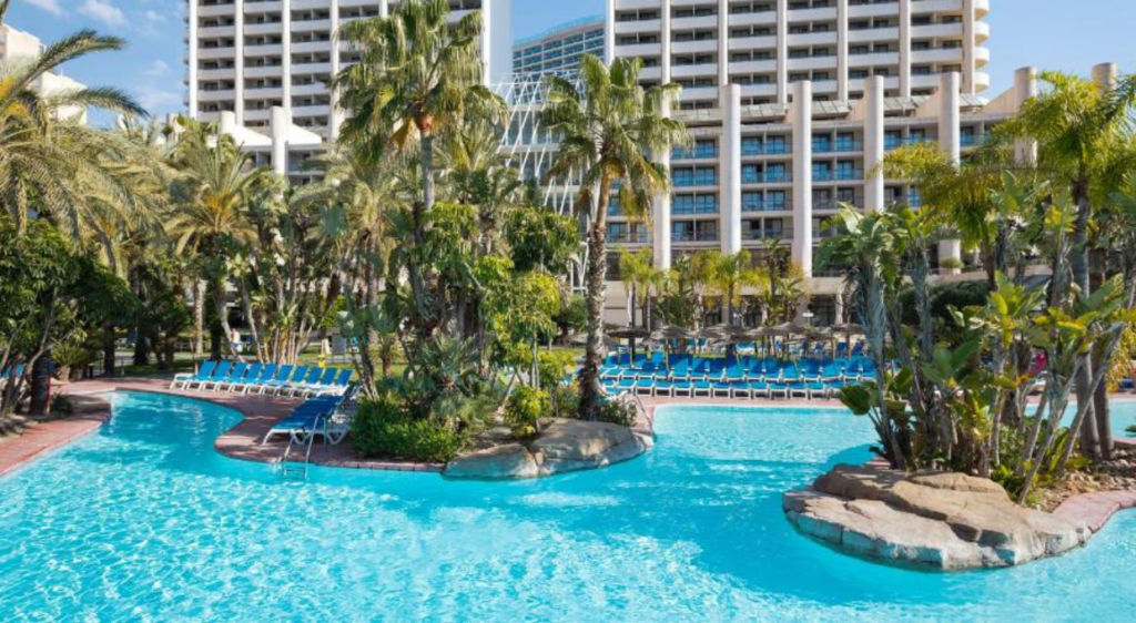 melia benidorm all inclusive hotel