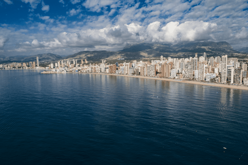 benidorm monthly weather